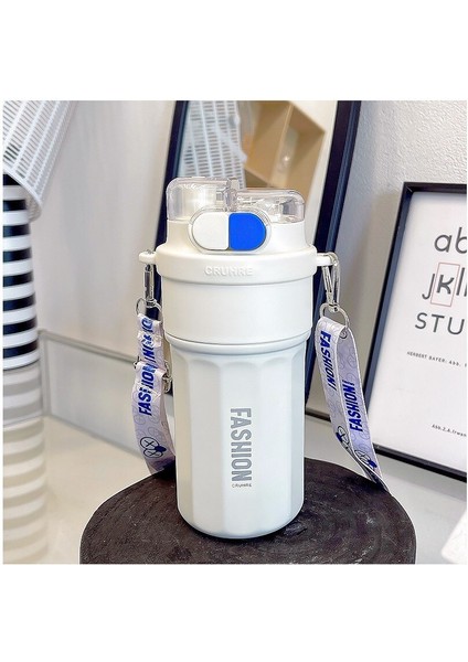 Shop Göz Termos Kupası, Çift Içecek Kayışı Su Kupası, Iyi Görünümlü Öğrenci Spor Kupası, Dışarı Çıkarken Uygun Seyahat Kupası (Yurt Dışından)