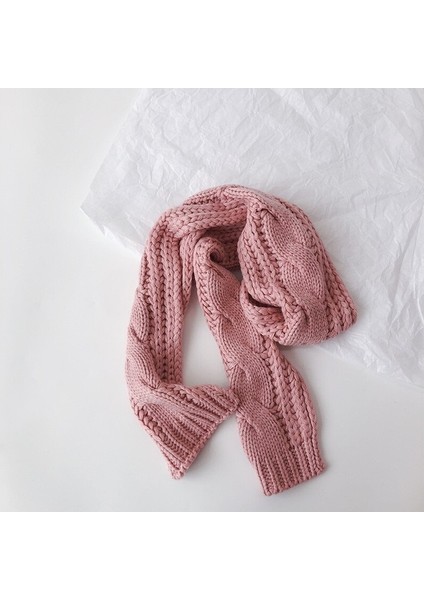 Yumuşak ve Sıcak Tutan Örgü Atkı (Yurt Dışından)