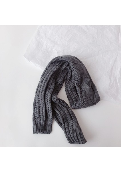 Yumuşak ve Sıcak Tutan Örgü Atkı (Yurt Dışından)