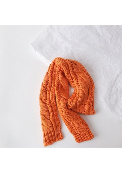 Yumuşak ve Sıcak Tutan Örgü Atkı (Yurt Dışından)