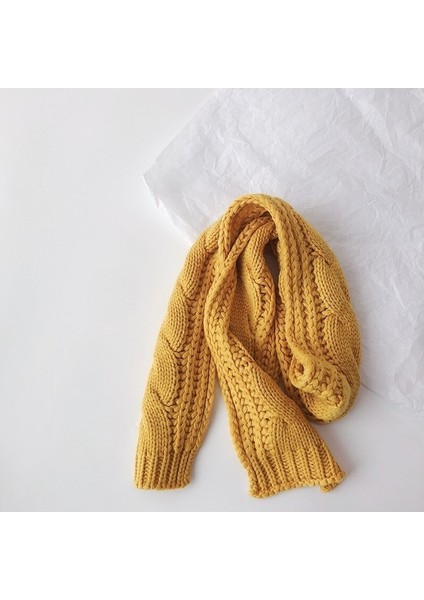 Yumuşak ve Sıcak Tutan Örgü Atkı (Yurt Dışından)