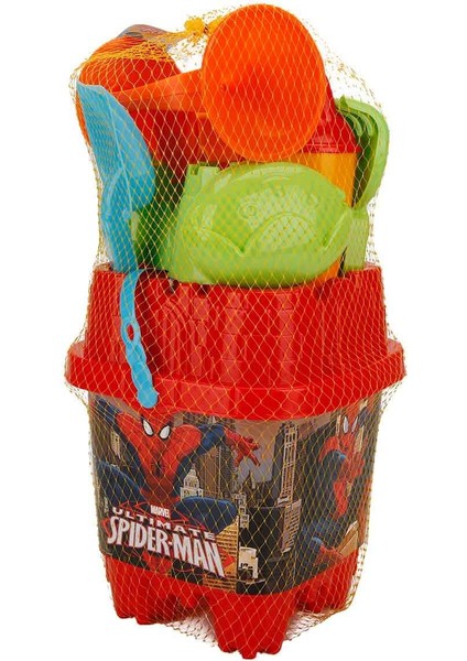 Spiderman Büyük Kova Seti - Kırmızı