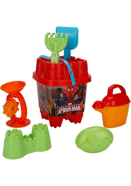 Spiderman Büyük Kova Seti - Kırmızı fiyatları