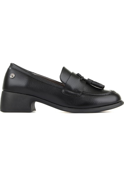 Pierre Cardin 54276 Kare Topuklu Loafer Kadın Ayakkabı