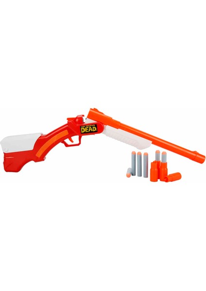 Air Warriors The Walking Dead Rick S Shotgun 6 Mermili Sünger Dart Atan Silah 66 cm fiyatları