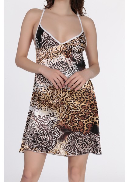 Desenli Askılı GECELIK-22777