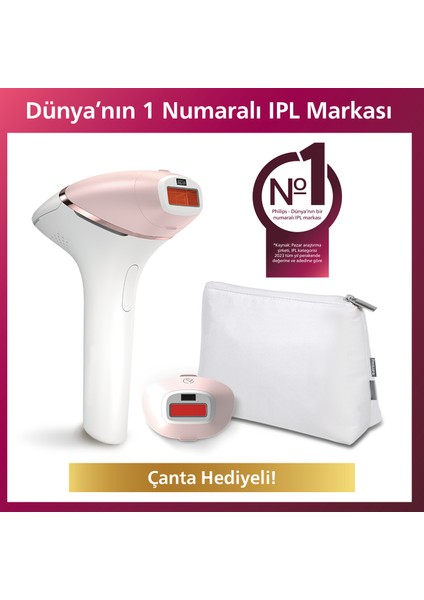 Lumea BRI950/00 Lumea Lazer Epilasyon IPL Tüy Alma Cihazı Yüz+Vücut+Hassas Bölge Kullanımı,Kablolu/Kablosuz Kullanım