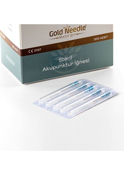 Gold Needle Akupunktur Iğnesi (0.25*30 Mm)