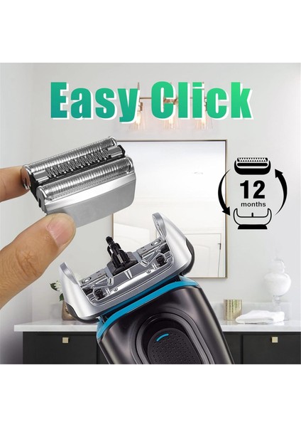 Serisi 8 83M Elektrikli Tıraş Makinesi Kafasının Değiştirilmesi S8 Elektrikli Bıçaklar Modeli 8370CC,8340S,8350S,8467,2 Paket (Yurt Dışından)