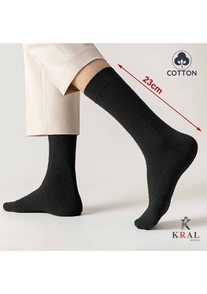 Kral Socks 5 Adet Yazlık Penye Erkek Orta Uzun Çorap Parfümlü