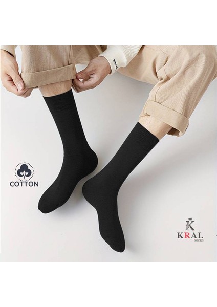 Kral Socks 5 Adet Yazlık Penye Erkek Orta Uzun Çorap Parfümlü