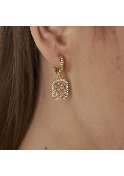 Baget Taşlı Küpeler modelleri