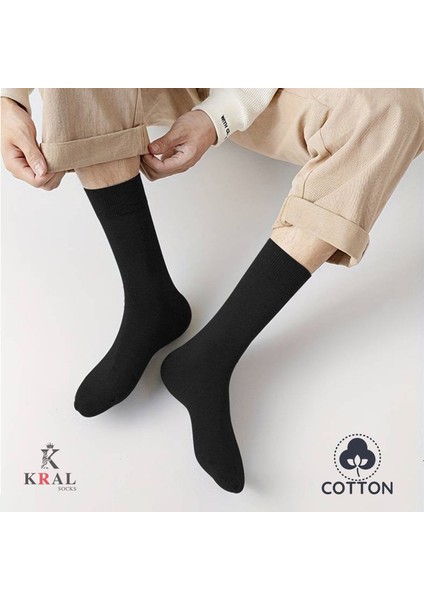 Kral Socks Yazlık Penye Erkek Orta Uzun Çorap (12 Adet) Parfümlü