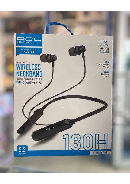 Acb-53 Lifebeats™ 5.3V Bluetooth Boyunluk Kulaklık