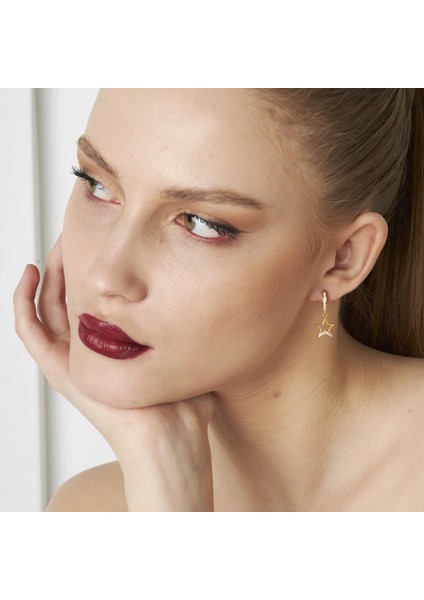 Parlayan Yıldız Küpeleri indirimleri