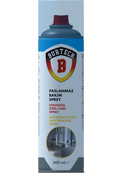 Paslanmaz Bakım Sprey