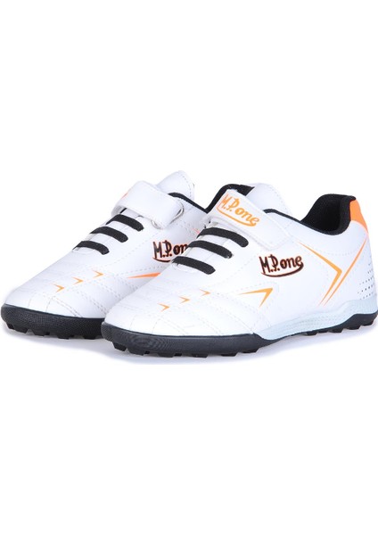 242-2102FT Beyaz Cırtlı Halısaha Erkek Çocuk Futbol Ayakkabı modelleri