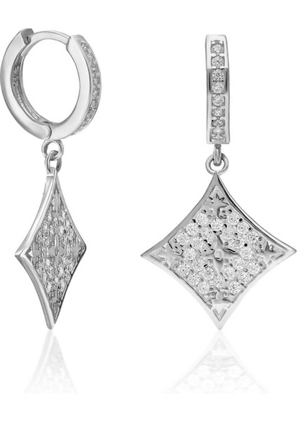 Kare Taşlı Küpeler fiyatları