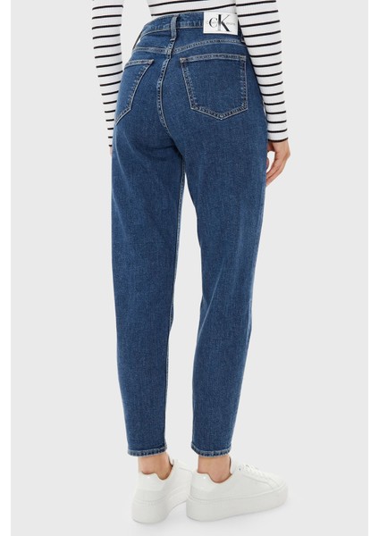 Mom Fit Yüksek Bel Jeans J20J2236601A4 Bayan Kot Pantolon J20J223660 1A4 modelleri