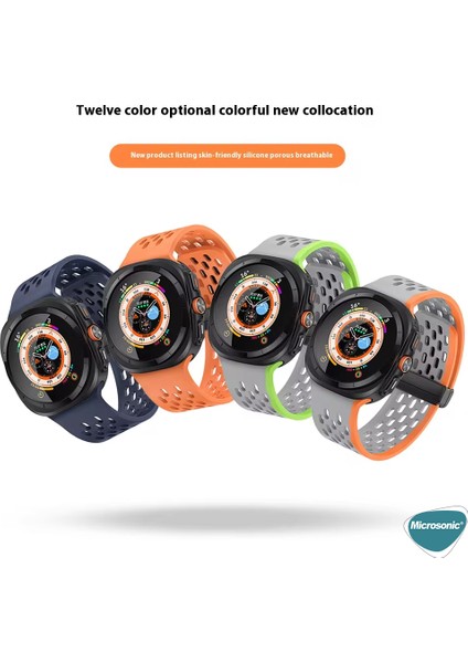 Samsung Galaxy Watch Ultra Kordon Orbit Oceanic Turuncu
