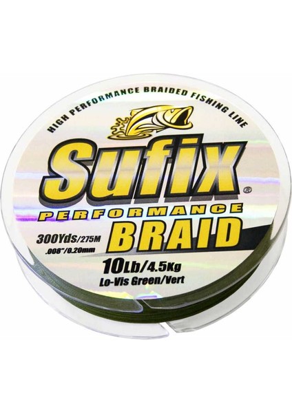 Performance Braid Ip Misina Low Vıs Green 0.20MM - 135MT - 13.3kg