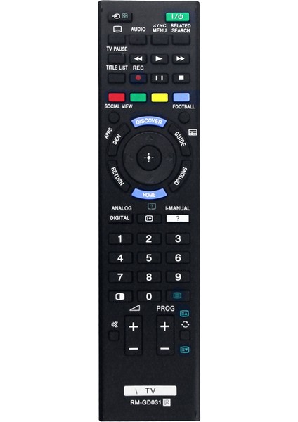 Tv Için -GD031 Uzaktan Kumandayı Değiştirin -55W950B -TX300E KDL32W700B KDL40W600B KDL42W700B KDL42W800B KDL42W807B (Yurt Dışından)