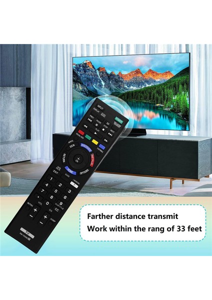 -YD099 Tv Uzaktan Kumandasını Değiştirin -42W805B/ 50W805B/ 50W807B/ 55W805B/ 55W955B/ 55W957B/ 60W855B/ 60W857B (Yurt Dışından)