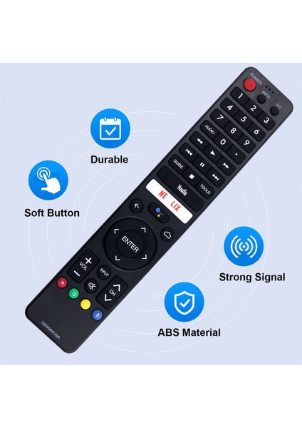 GB346WJSA Sesli Uzaktan Kumanda Sharp Akıllı LCD LED Tv Uzaktan Kumandası Için Değiştirin (Yurt Dışından)