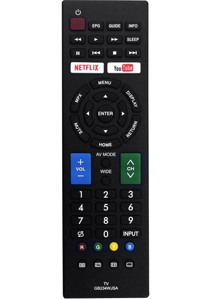 Sharp Smart Tv LC-32M3H LC-40M3H W Için GB234WJSA Uzaktan Kumandayı Değiştirin (Yurt Dışından)