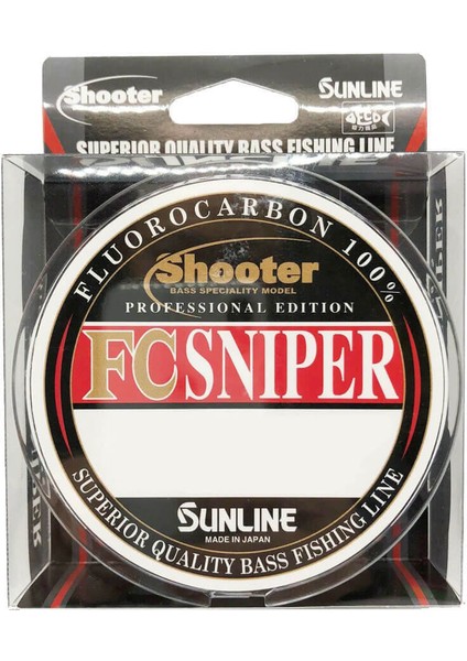 Fc Sniper Fluorocarbon Misina Standart 0.265MM - 8lb - 100MT