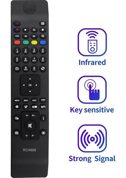 Çok Markalı Tv Uzaktan Kumandası Için RC4800 Uzaktan Kumandayı Değiştirin (Yurt Dışından) fiyatları