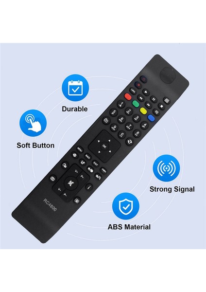 Çok Markalı Tv Uzaktan Kumandası Için RC4800 Uzaktan Kumandayı Değiştirin (Yurt Dışından) fırsatları
