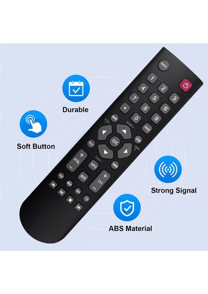 RC2000N01 RC3000N01 Uzaktan Kumandayı Değiştirin LCD Tv Için 28D2700 32B2800 32D2700 32S360 32S3600 39S3600 40FD2700 48FD2700 (Yurt Dışından)
