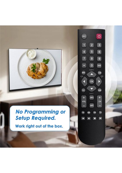 RC2000N01 RC3000N01 Uzaktan Kumandayı Değiştirin LCD Tv Için 28D2700 32B2800 32D2700 32S360 32S3600 39S3600 40FD2700 48FD2700 (Yurt Dışından)
