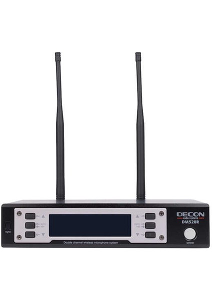 DM-520R Receiver - 2 Kanal UHF Alıcı Ünitesi