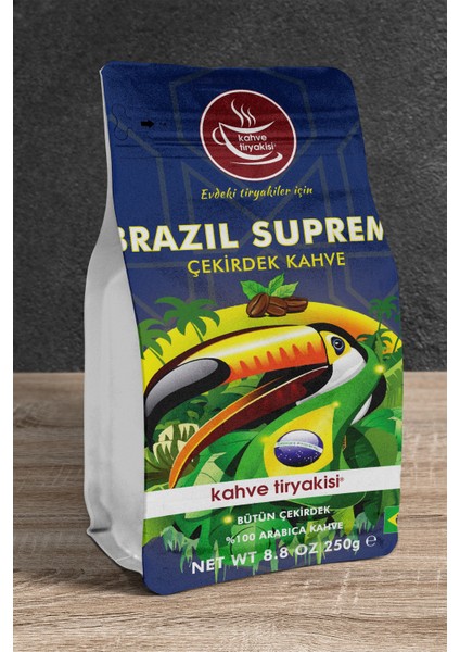 Kahve Tiryakisi Brazil Supreme Filtre Kahve 200 gr Paket