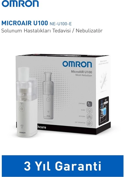 OMRON MicroAIR U100, Sessiz ve Taşınabilir Cep Tipi Nebulizatör