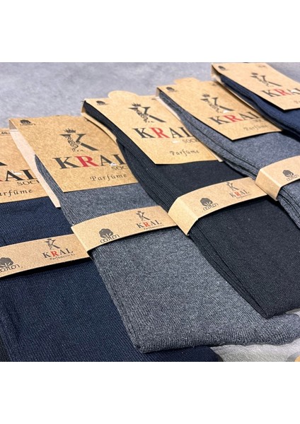 Kral Socks Erkek 5 Adet Yazlık Penye Orta Uzun Çorap