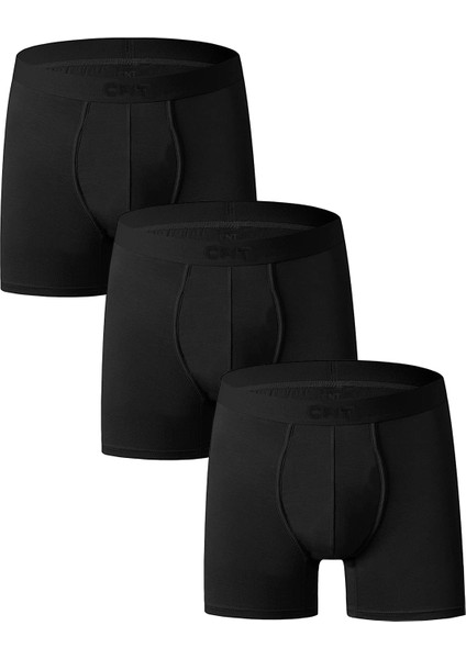 Erkek Uzun Paça Likralı 3'lü Boxer Premium Paket indirimleri