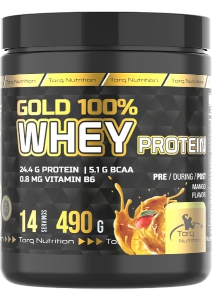 Torq Nutrition Gold Whey Protein Mango Aromalı 490 gr