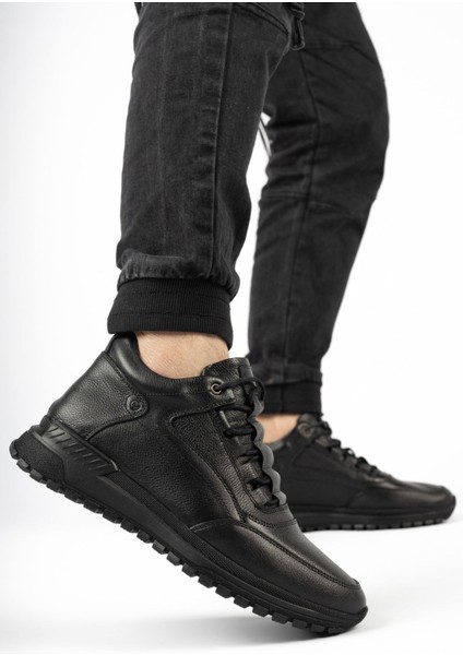 Hakiki Deri Siyah Erkek Deri Bot Mrd16-102500 modelleri
