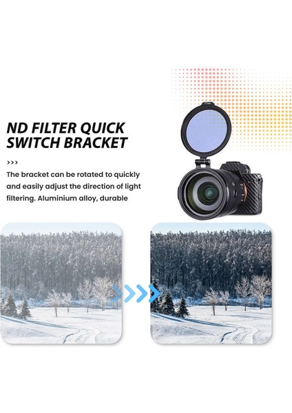 Nd Hızlı Bırakma Anahtarı Braketi Lens Filtresi Dslr Kamera Için Fotoğraf Lens Braketi 67 mm (Yurt Dışından) fırsatları