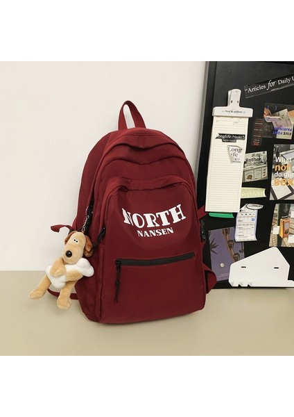 Okul Çantaları, Ortaokul Kızlarının Gösterişli Mektup Sırt Çantaları, Kız Üniversite Öğrencilerinin Gündelik ve Çok Yönlü Sırt Çantaları (Yurt Dışından)