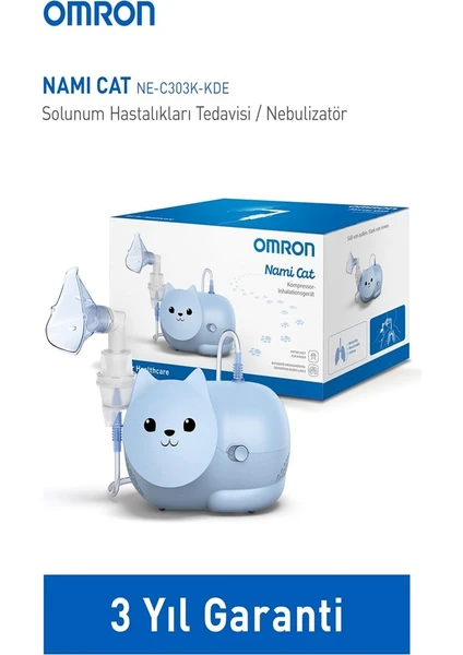 OMRON Nami Cat, Çocuklara Uygun Sevimli Nebulizatör