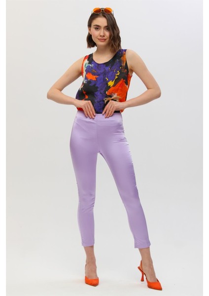 Saten Pantolon modelleri