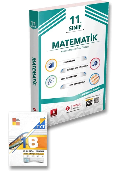 Sonuç Yayınları 11.Sınıf Matematik Modüler Set 2024-2025 Güncel Baskı