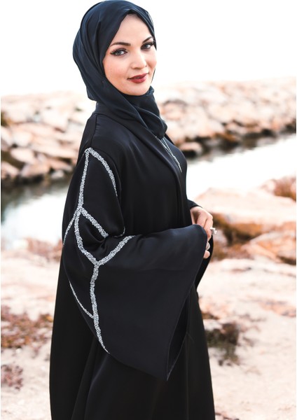 Çok Şık Harika Siyah Abiye