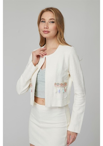 Püskül Detaylı Ceket fiyatları