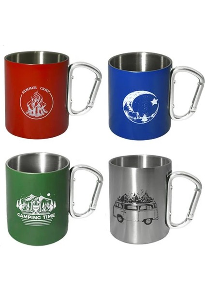 Karabinal Çelik Kupa Bardak Mavi fiyatları