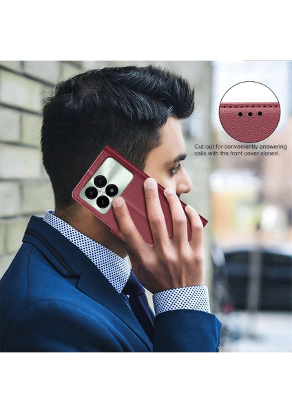Xiaomi Poco F6 Pro 5g Rfıd Engelleme Pu Deri Telefon Kapağı (Yurt Dışından) indirimleri